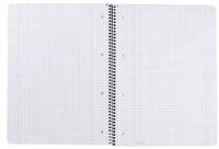 herlitz Collegeblock x.book Lineatur 28 kariert DIN A4 Innen- und Außenrand, 1 Block