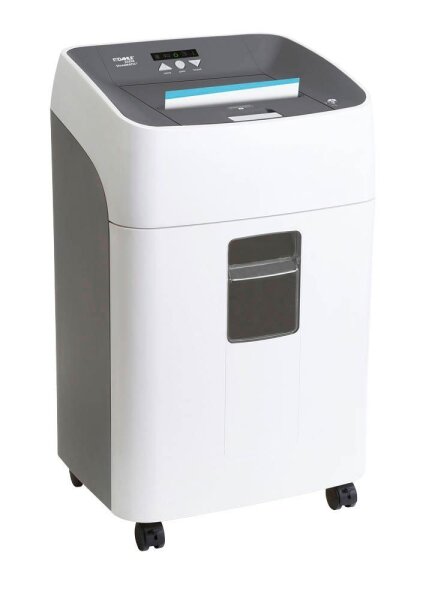 DAHLE ShredMATIC 300 Aktenvernichter mit Partikelschnitt P-4, 4 x 15 mm, bis 300 Blatt, lichtgrau