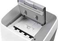 DAHLE ShredMATIC 300 Aktenvernichter mit Partikelschnitt P-4, 4 x 15 mm, bis 300 Blatt, lichtgrau
