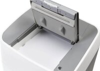 DAHLE ShredMATIC 300 Aktenvernichter mit Partikelschnitt P-4, 4 x 15 mm, bis 300 Blatt, lichtgrau