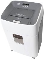 DAHLE ShredMATIC 300 Aktenvernichter mit Partikelschnitt P-4, 4 x 15 mm, bis 300 Blatt, lichtgrau