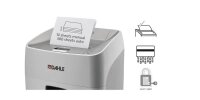 DAHLE ShredMATIC 300 Aktenvernichter mit Partikelschnitt P-4, 4 x 15 mm, bis 300 Blatt, lichtgrau