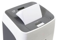 DAHLE ShredMATIC 300 Aktenvernichter mit Partikelschnitt P-4, 4 x 15 mm, bis 300 Blatt, lichtgrau