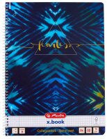 herlitz Collegeblock x.book Fearless kariert DIN A4...