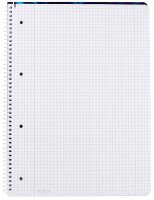 herlitz Collegeblock x.book Fearless kariert DIN A4 Innen- und Außenrand, 1 Block