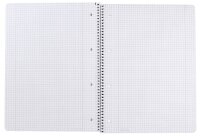 herlitz Collegeblock x.book Fearless kariert DIN A4 Innen- und Außenrand, 1 Block