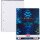 herlitz Collegeblock x.book Fearless kariert DIN A4 Innen- und Außenrand, 1 Block