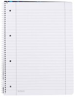 herlitz Collegeblock x.book Fearless liniert DIN A4 Innen- und Außenrand, 1 Block