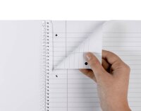 herlitz Collegeblock x.book Freedom liniert DIN A4 Innen- und Außenrand, 1 Block
