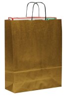 150 VP Geschenktüten Toptwist gold 24,0 x 31,0 cm