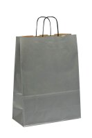 150 VP Geschenktüten Toptwist silber 24,0 x 31,0 cm