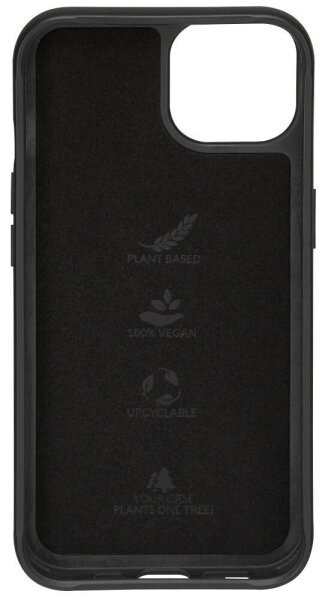 WOODCESSORIES Bio Case Classic Handy-Cover für Apple iPhone 14 Pro schwarz