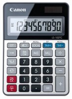 Canon LS-102TC Tischrechner silber/schwarz