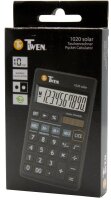 TWEN 1020 Taschenrechner schwarz
