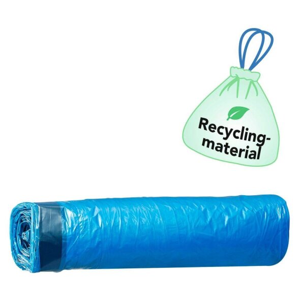 Müllbeutel 120,0 l blau 24,0 µm, 4x 25 St.