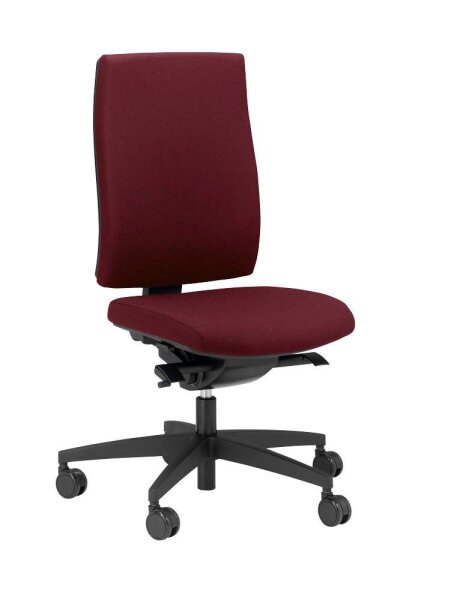 ORIGINAL STEIFENSAND Bürostuhl Ceto Comfort, CT 2350112 257 Stoff rot, Gestell schwarz