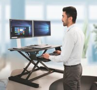 Kensington Monitorständer SmartFit Sitz-/Stehtisch schwarz