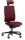 ORIGINAL STEIFENSAND Bürostuhl Ceto Comfort, CT 43501S2 257 Stoff rot, Gestell schwarz