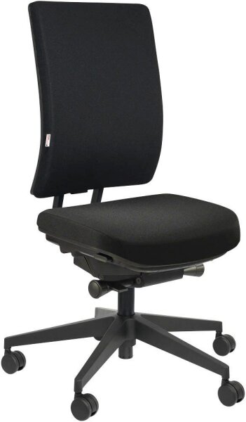 ORIGINAL STEIFENSAND Bürostuhl Volto Plus Comfort, VP 2350112 250 Stoff schwarz, Gestell schwarz