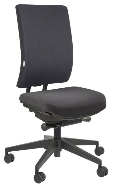 ORIGINAL STEIFENSAND Bürostuhl Volto Plus Comfort, VP 2350112 252 Stoff grau, Gestell schwarz