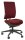 ORIGINAL STEIFENSAND Bürostuhl Volto Plus Comfort, VP 23501S2 257 Stoff rot, Gestell schwarz