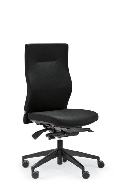 ORIGINAL STEIFENSAND Bürostuhl Seno Comfort, SC 2350112 250 Stoff schwarz, Gestell schwarz
