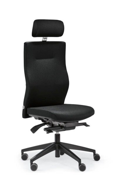 ORIGINAL STEIFENSAND Bürostuhl Seno Comfort, SC 24501S2 250 Stoff schwarz, Gestell schwarz