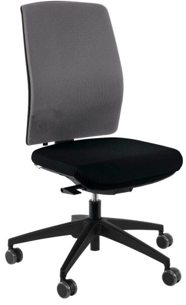 ORIGINAL STEIFENSAND Bürostuhl Eserio Stoff grau, Gestell schwarz