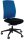 ORIGINAL STEIFENSAND Bürostuhl Eserio Stoff blau, Gestell schwarz