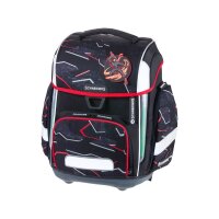 SCHNEIDERS Schulranzen-Set Ergolite Dragon Hero Kunstfaser schwarz/rot