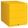 BISLEY Note Rollcontainer gelb 3 Auszüge 42,0 x 56,5 x 49,5 cm