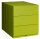 BISLEY Note Rollcontainer grün 3 Auszüge 42,0 x 56,5 x 49,5 cm