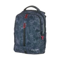 Walker Schulrucksack Elite 2.0 Kunstfaser grau