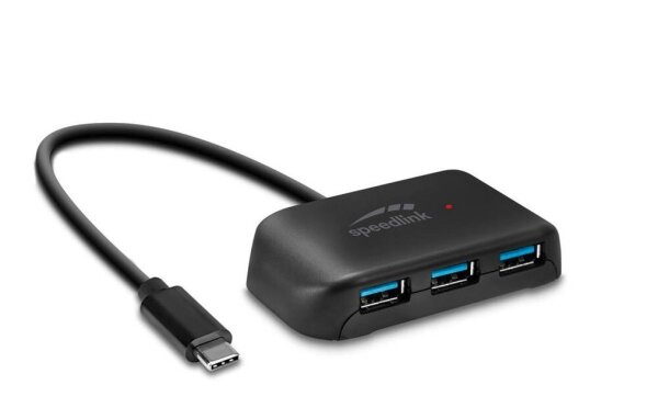 speedlink USB-Hub SNAPPY EVO 4-fach schwarz