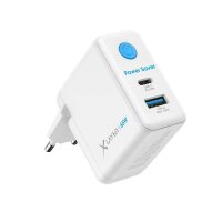 XLAYER Power Saver 65W Ladeadapter weiß, 65 Watt