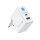 XLAYER Power Saver 65W Ladeadapter weiß, 65 Watt