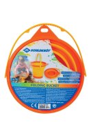 SCHILDKRÖT® Sandspielzeug Eimer faltbar orange,...
