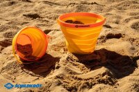 SCHILDKRÖT® Sandspielzeug Eimer faltbar orange, 1 St.