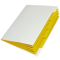 5 PAGNA Ordnungsmappen Basic 5 Fächer farbsortiert