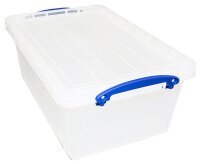 Really Useful Box Aufbewahrungsboxen 5x 10,2 l transparent 40,5 x 26,0 x 16,0 cm, 5 St.
