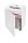 HSM Pure 940 Aktenvernichter mit Partikelschnitt P-4, 3,9 x 40 mm, bis 35 Blatt, weiß