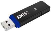 EMTEC USB-Sticks Flash Drives rot, gelb, blau, grün, lila 16 GB, 10 St.