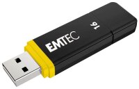 EMTEC USB-Sticks Flash Drives rot, gelb, blau, grün, lila 16 GB, 10 St.