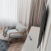 hama TV-Wandhalterung FIX 3 Sterne schwarz
