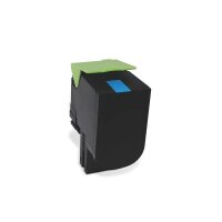 edding EDD-6037  cyan Toner kompatibel zu LEXMARK 70C2HC0