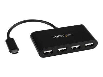 StarTech.com USB-Hub 4-fach schwarz