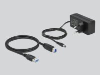 DeLOCK USB-Hub 7-fach grau