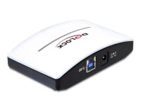 DeLOCK USB-Hub 4-fach weiß