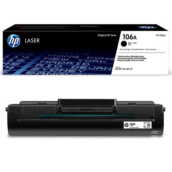 HP 106A (W1106A) schwarz Tonerkartusche