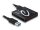DeLOCK Multi-microSD, miniSD, SD, MultiMediaCard, Compact Flash-Kartenleser schwarz
